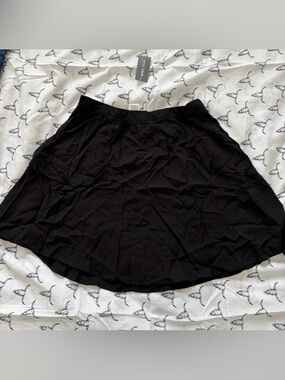 Wet Seal Black Flared Skirt